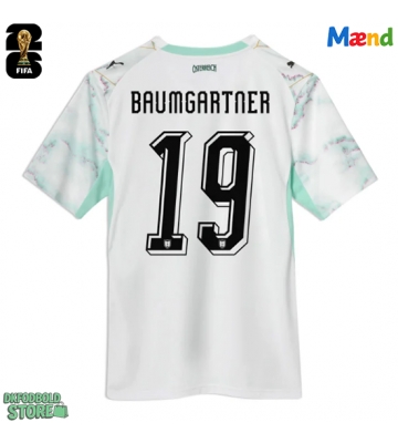 Østrig Christoph Baumgartner #19 Replika Udebanetrøje VM 2026 Kortærmet